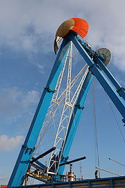 Riesenrad - Wiesnaufbau 2018 am 51. AUfbautag 04.09.2018 (©Foto: Martin Schmitz)